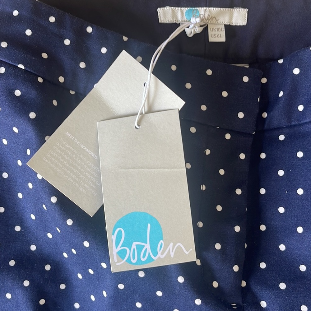 NWT Bowden, polkadot, slacks - Picture 2 of 5
